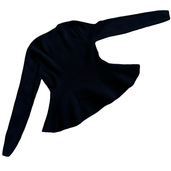 Rare Wool Black Sweater Sz M - Picture 9 of 11